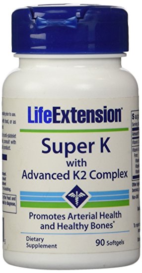 Life Extension - SUPER K W/ ADVANCED K2 COMPLEX 90 SOFTGELS