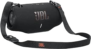 JBL Xtreme 4 - Portable Bluetooth Speaker, Powerful Sound and Deep Bass, IP67 Waterproof, 24 Hours of Playtime, Powerbank, PartyBoost for Multi-speaker Pairing (Black)