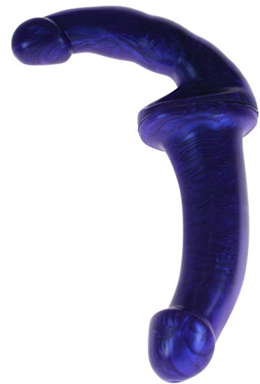 Vixen Creations Nexus Senior Double Dildo, Purple Shimmer