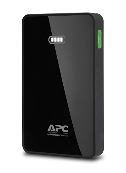 APC Dual USB Slim Portable Power Pack for Phones and Tablets - 5,000 mAh