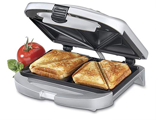 Cuisinart WM-SW2N Dual-Sandwich Nonstick Electric Grill