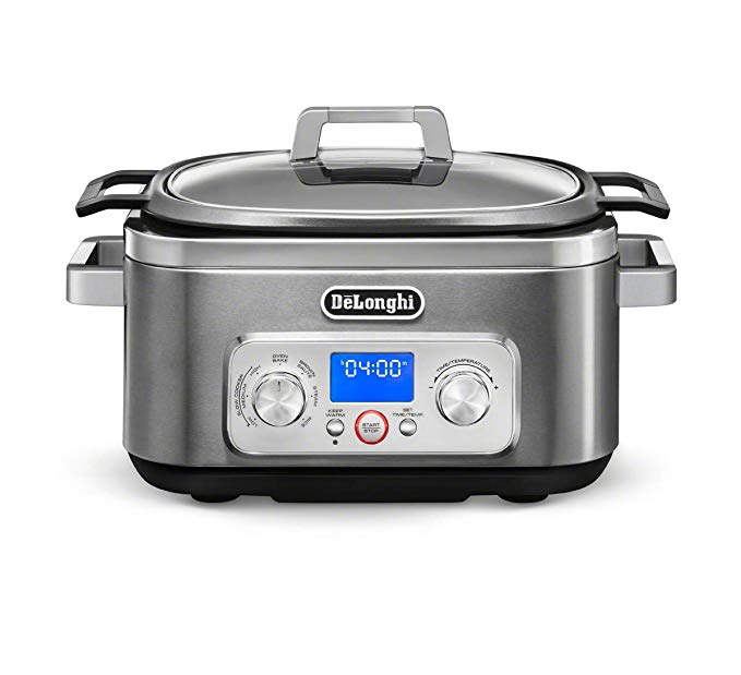 De'Longhi CKM1641D Livenza All-in-One Programmable Multi Cooker Stainless Steel