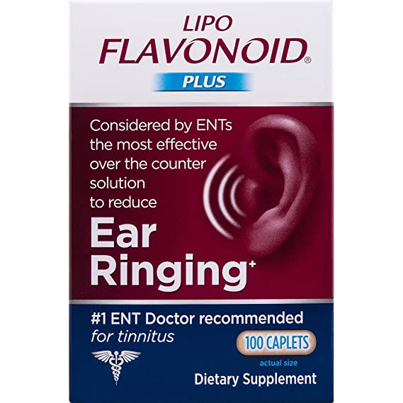 Lipo-Flavonoid Plus Ear Health Supplement, 100 Caplets