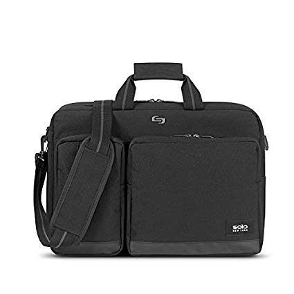 SOLO Duane Hybrid Briefcase, Black One Size