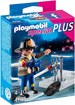 Playmobil 4795 Special Plus Fireman with Hose