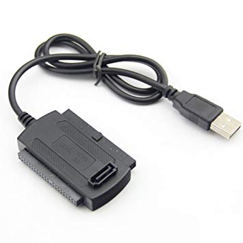 3 in 1 USB 2.0 to IDE Sata 2.5 3.5 Hard Drive Hd HDD Adapter Converter Cable