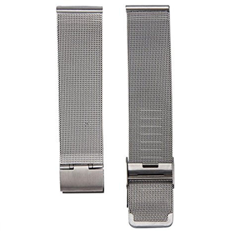 Hatop Fashion Milanese Stainless Steel 18mm Wrist Watch Band Strap