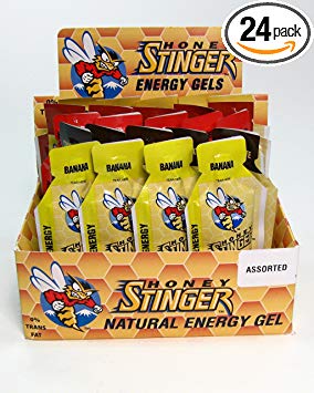 Honey Stinger Energy Gel Assorted Flavors, Box of 24