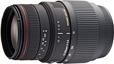 Sigma 70-300mm f/4-5.6 DG APO Macro Telephoto Zoom Lens for Minolta and Sony SLR Cameras