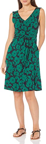 Amazon Essentials Women's Sleeveless Crossover Dress