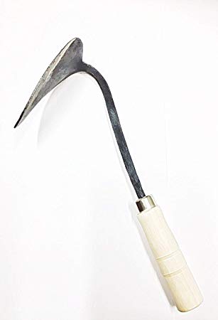 Myung Poom Daejanggan Hand Plow Hoe Korean Style Ho-Mi with Handmade Production Method for Best Organic Gardening and Horticulture
