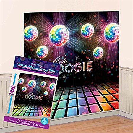Disco Fever Wall Decorating Kit