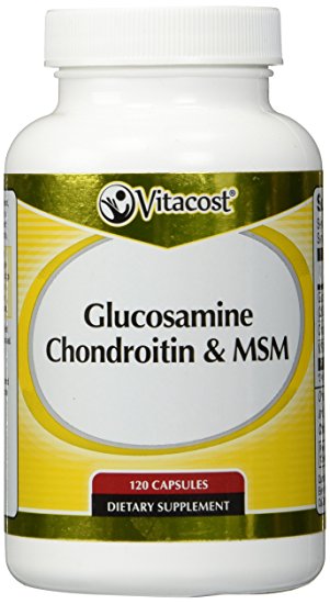 Vitacost Glucosamine Chondroitin & MSM -- 120 Capsules