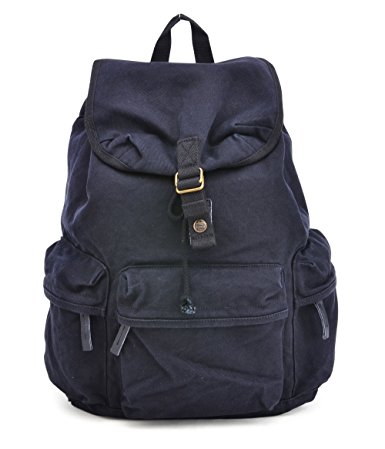 Gootium Unisex Vintage Canvas Backpack Rucksack Hiking Travel School Bags
