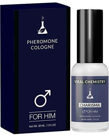 Pheromones to Attract Women for Men (Charisma) - Exclusive, Ultra Strength Organic Fragrance Body Cologne Spray - 1 Fl Oz (Human Grade Pheromones to Attract Women)