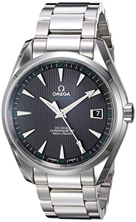 Omega Men's 'Seamaster150' Swiss Automatic Stainless Steel Dress Watch, Color:Silver-Toned (Model: 23110422101001)