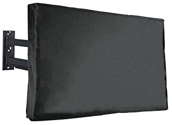 VIVO Universal Outdoor Waterproof Weather Resistant Flat Screen Cover Protector for 50" to 52" TV (COVER-TV050B)