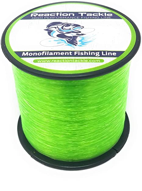 Reaction Tackle Monofilament Fishing line- Various Sizes and Colors