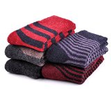 EBMORE Crew Socks Wool Thick Winter Mix Colors