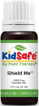 KidSafe Shield Me (formerly Ban the Bugs) Synergy Essential Oil Blend. 10 ml (1/3 oz). 100% Pure, Undiluted, Therapeutic Grade. (Blend of: Citronella, Grapefruit, Geranium Bourbon, Rosalina and Patchouli.)