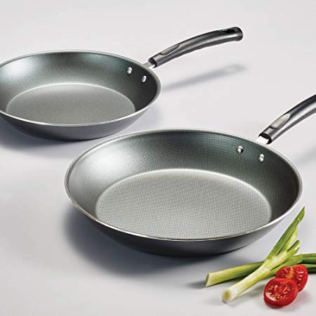 Tramontina PrimaWare 2-Piece Nonstick Saute Pan Set, Steel Gray