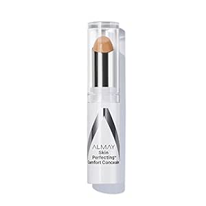 Almay Skin Perfecting Comfort Concealer, Hypoallergenic, Cruelty Free, -Fragrance Free, Dermatologist Tested, Tan