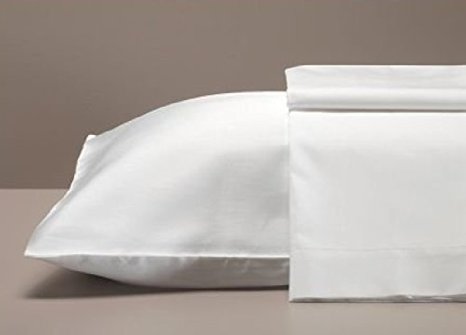 Polycotton Pack of 2 Body Pillow Pillowcases, White, 200 Thread Count, 21"x60" White (Fits 20" X54") White (2 Pack - Body - Polycotton)