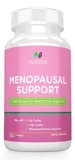 Menopausal Support - Menopause Relief Supplement - Helps with Hot Flashes Night Sweats Mood Swings Lack of Energy and Hormone Regulation - Soy Isofalvones Black Cohosh Dong Quai Licorice Red Clover Sage Wild Yam - Estrogen Free - 120 capsules