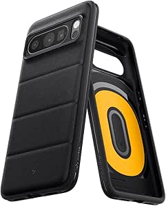 Caseology Athlex para Funda Google Pixel 8 Pro, [Textura de Arenisca], Diseños de Agarre Lateral para Google Pixel 8 Pro - Active Black