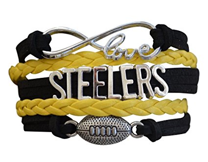 Pittsburgh Steelers Bracelet - Steelers Jewelry for Women & Perfect Football Fan Gift