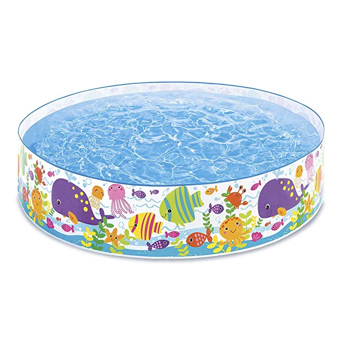 Intex John Adams 6 Ft Ocean Play Snapset Pool by (Ocean Play)