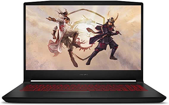 MSI Katana GF66 15.6" Full HD 144Hz Gaming Notebook Computer, Intel Core i5-11400H 2.7GHz, 8GB RAM, 512GB SSD, NVIDIA GeForce RTX 3050 4GB, Windows 10 Home, Free Upgrade to Windows 11