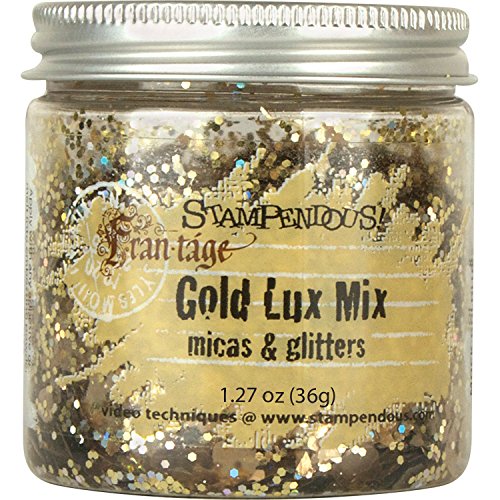 Stampendous Lux Mica and Glitter Mix, Gold