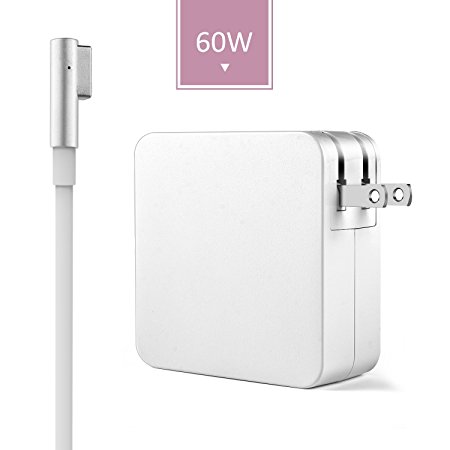 Swthome Macbook Charger Replacement 60w L-Tip Power Adapter Charger for Macbook Pro 13.3"