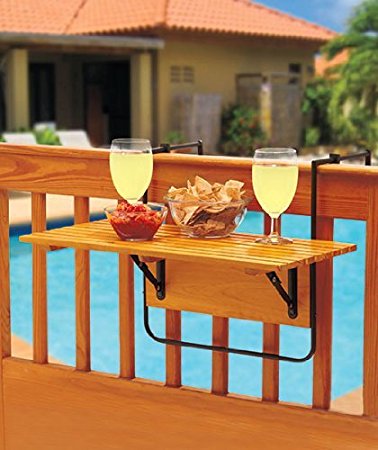 Folding Deck Table - Natural