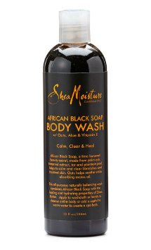 Shea Moisture African Black Soap Body Wash-13 oz