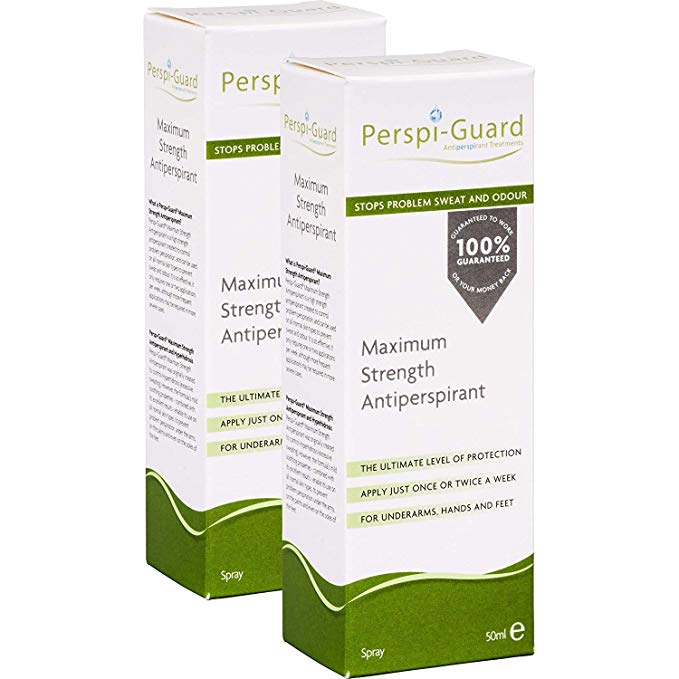Perspi Guard Antiperspirant Treatment 50ml x 2 bottles