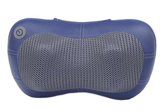 Infinity Shiatsu Back and Neck Massager Pillow with Heat - Blue