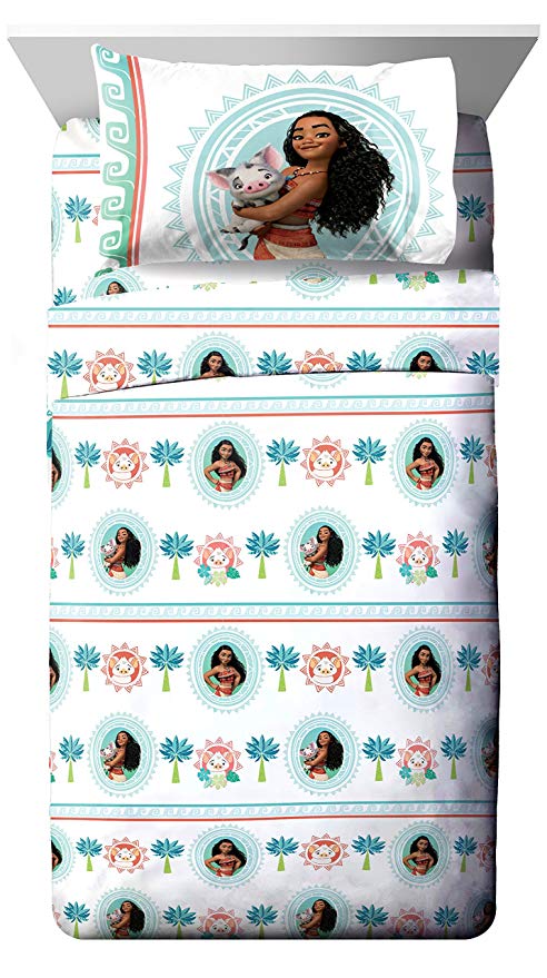 Disney Moana 'The Wave' 3 Piece Twin Sheet Set