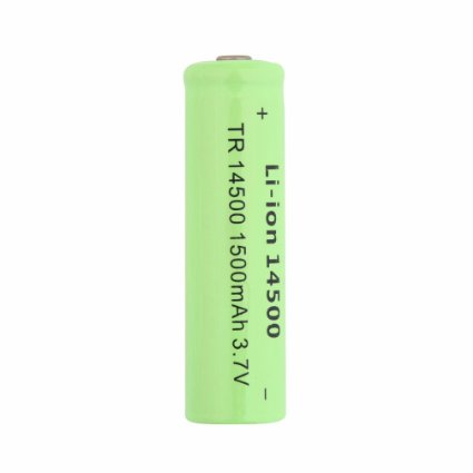 Dpower 3.7V 1500mAh TR 14500 Li-ion Rechargeable Battery for UltraFire Flashlight