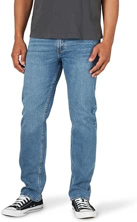 Wrangler Authentics Men's Regular Fit Comfort Flex Waist Jean