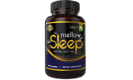 Mellow Sleep - 100% Natural Sleep Aid - Proven Ingredients - Revitalizing Sleep Formula - Lifetime Guarantee!