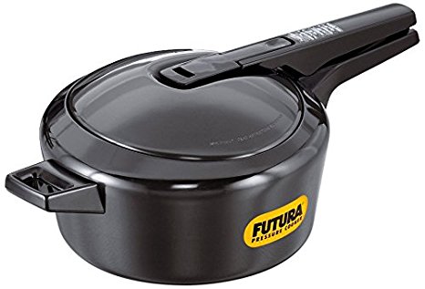 Futura by Hawkins Hard Anodized 4.0 Litre Pressure Cooker from Hawkins