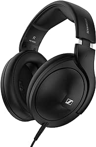 Sennheiser HD 620S Closed-Back Headphones - Premium Audiophile Stereo Sound with Speaker-Like Spatial Imaging and Optimized Surround for Immersive Listening - Wired, Black (Renewed)