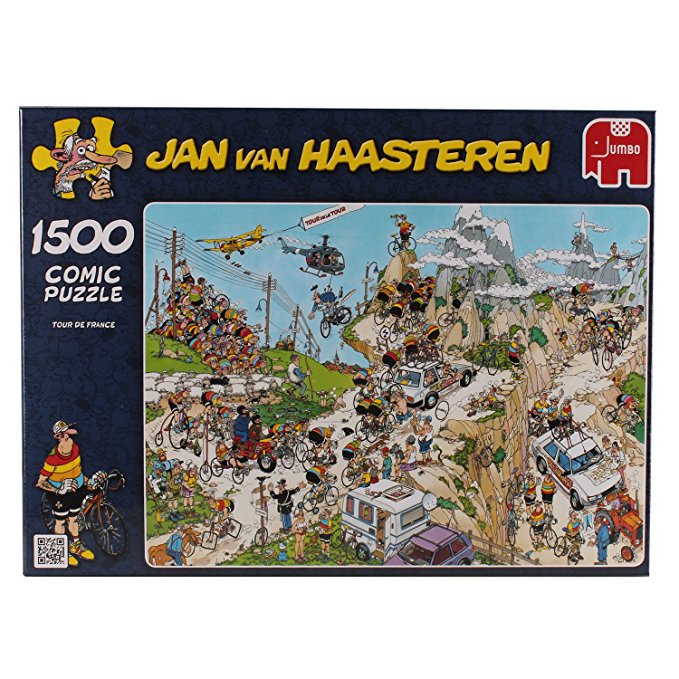 Jumbo Jan van Haasteren Tour de France Jigsaw Puzzle (1500 Piece)