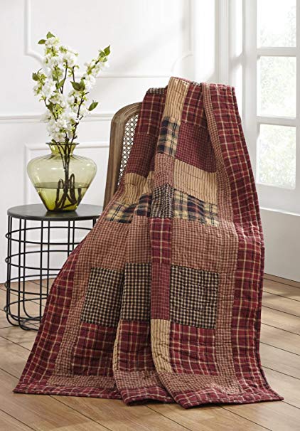 Olivia's Heartland Rutherford Quilted Throw