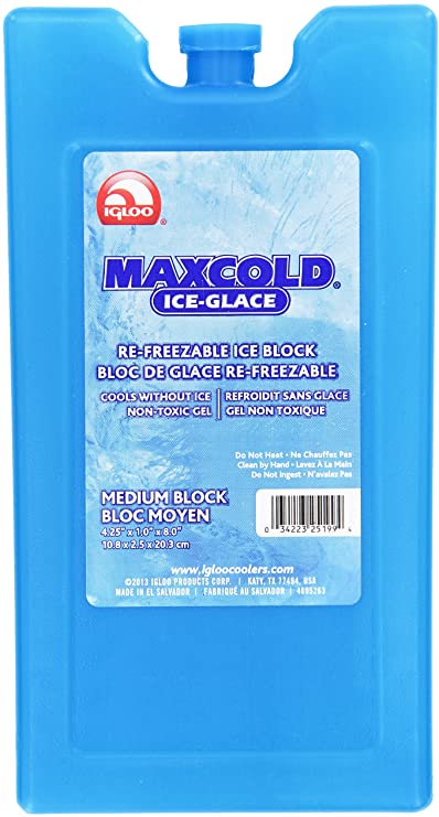 IGLOO CORPORATION 25199 Maxcold Medium Ice Block (Discontinued by Manufacturer)