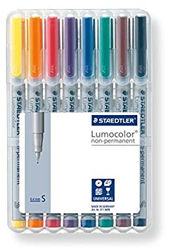 Lumocolor Watersoluble Marker Sf Set of 8