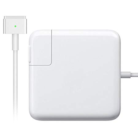 Fit for MacBook Air/Pro Charger New Version, Replacement 85W Magsafe 2 Magnetic T-Tip Power Adapter Charger for Apple MacBook Air 11 inch 13 inch 15 inch 17 inch 85W MS 2 T-tip