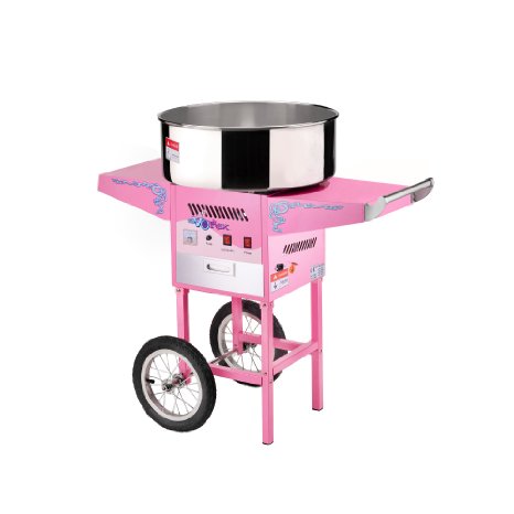 Great Northern Popcorn 6304 Vortex Machine with Cart and Electric Candy Floss Maker